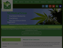 Tablet Screenshot of greenzdirectdelivery.com